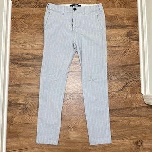 Hollister plaid chinos skinny epic flex 30x30